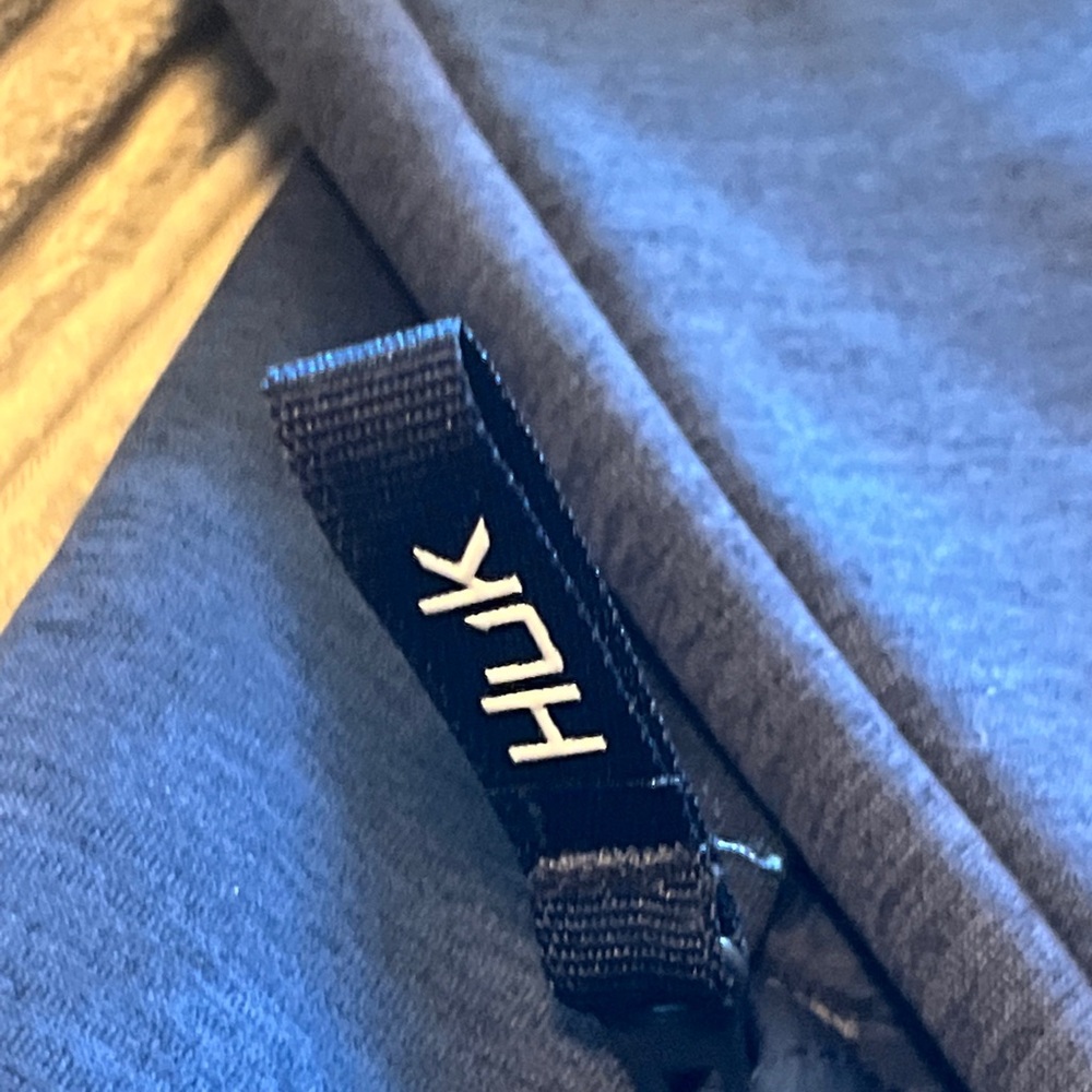 Men's Huk Scale Hybrid Jacket Blue Size Small. S - Picture 9 of 12
